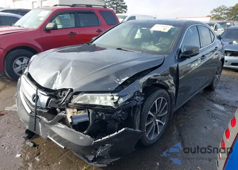 2015 Acura Tlx V6 Tech из США, поврежденный, VIN 19UUB2F58FA010967